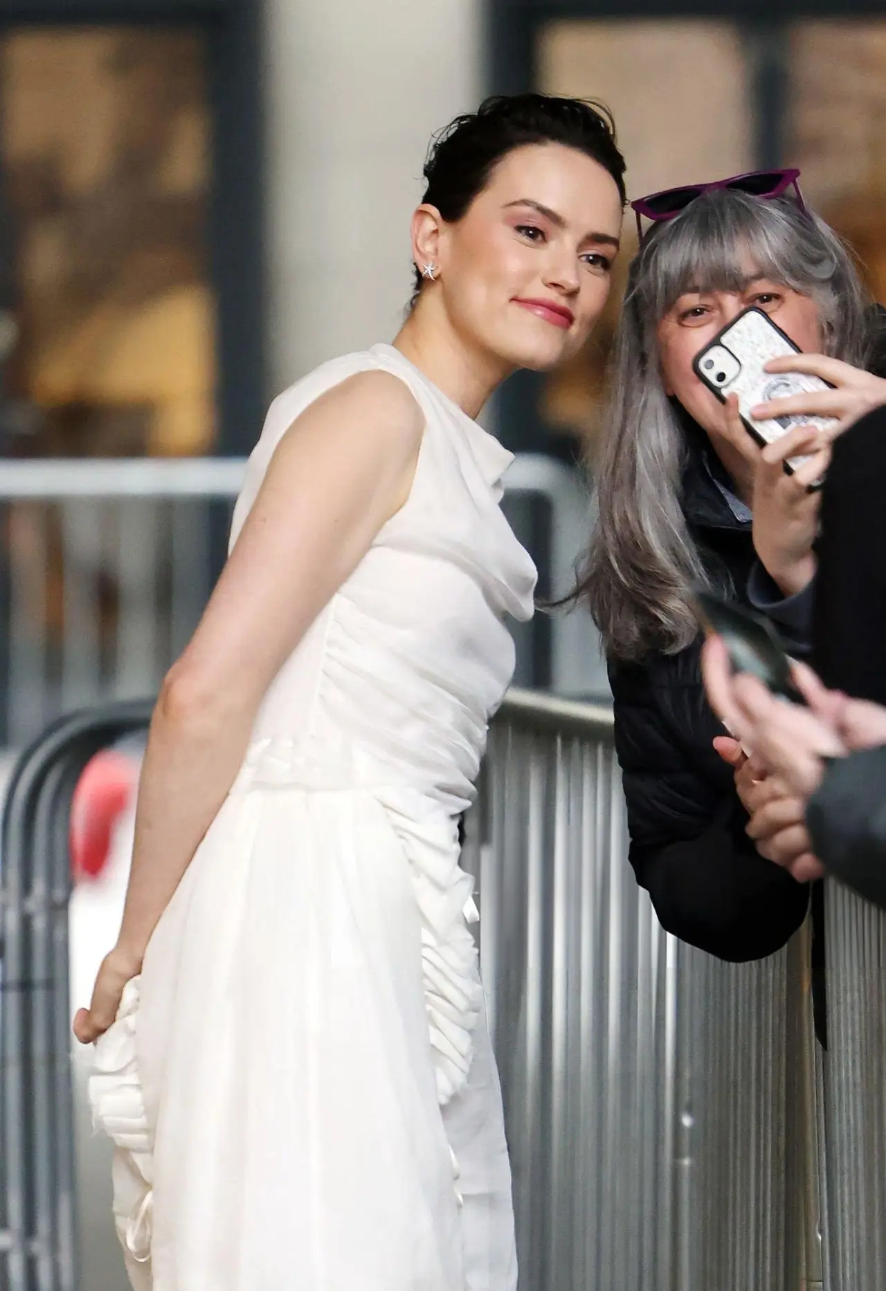 English Actress Daisy Ridley at The One Show in London10